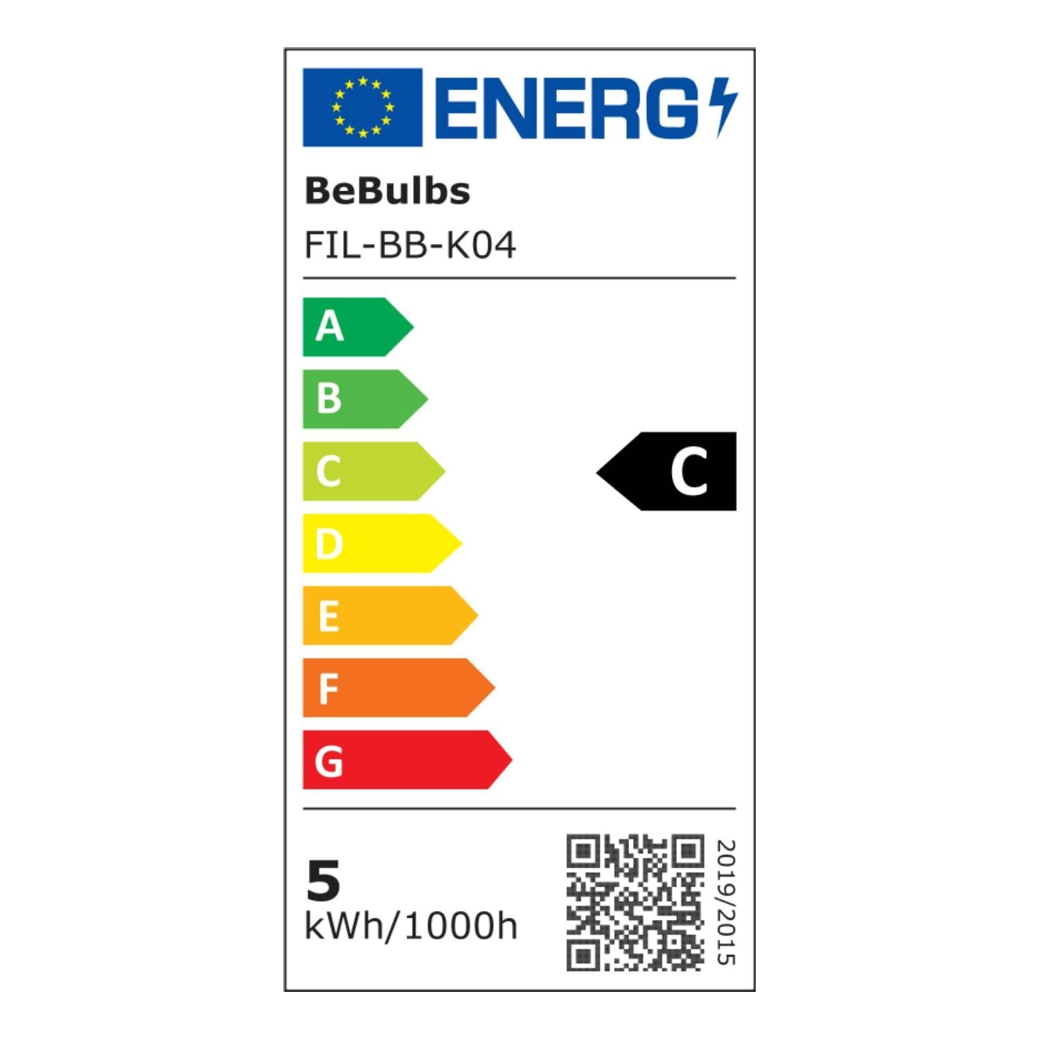 Lampadina LED Lucia G125 4,8W 806Lm E27 2700K Dimmerabile - Blu