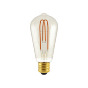 LED Light Bulb Clear ST21 5.5W 250Lm E26 2200K Dimmable - Classic Edison Bulb