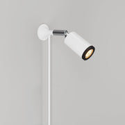 MAG-Y metal wall light with swivel joint and spotlight - Matt white