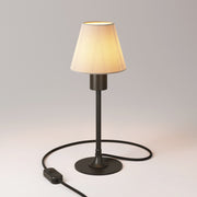 MAG-Y table lamp with canvas shade - Black