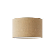 Paralume Cilindro L in tessuto con attacco E27 - Made in Italy - Juta Naturale