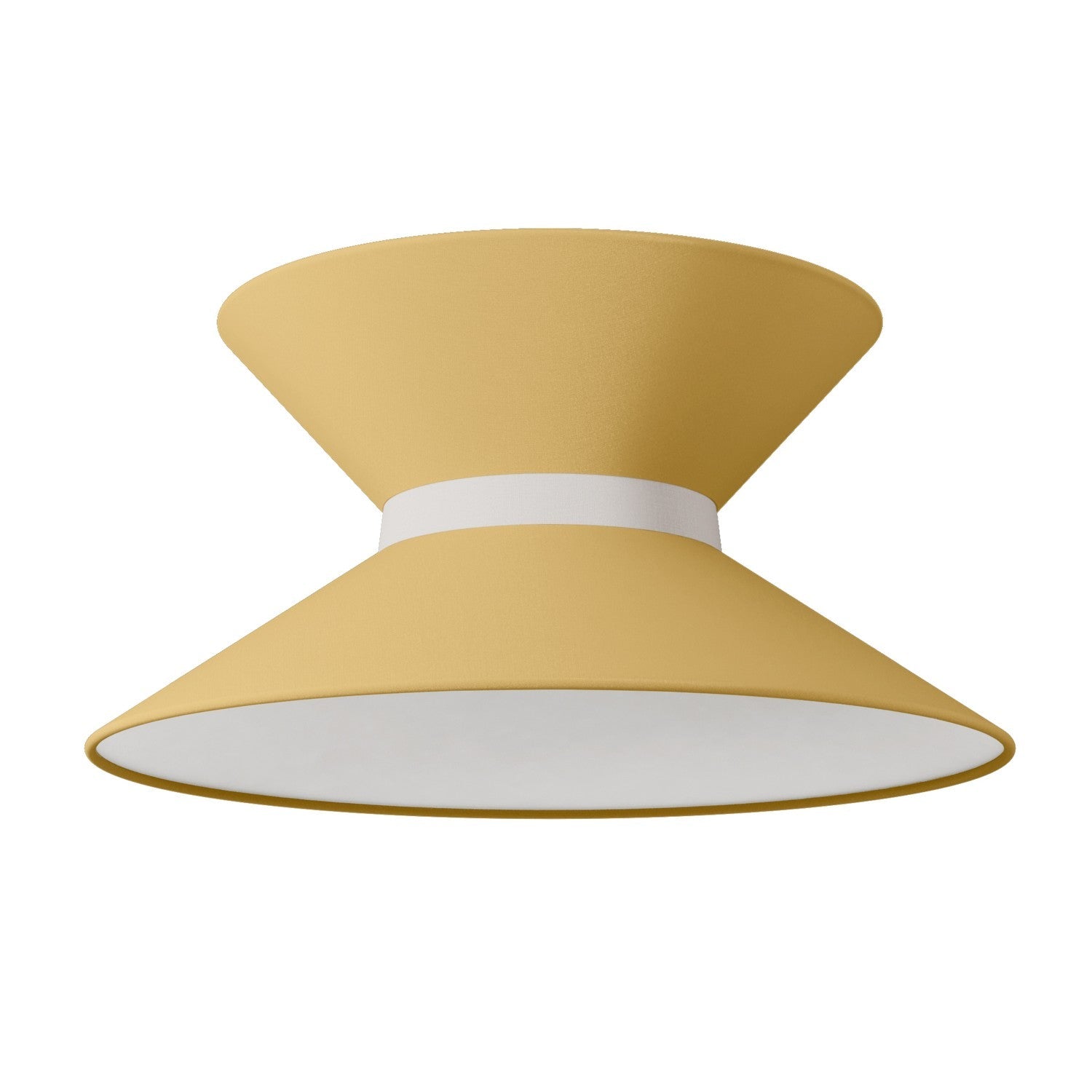 Paralume in tessuto Clessidra Arenal oro - Made in Italy - Creative Cables