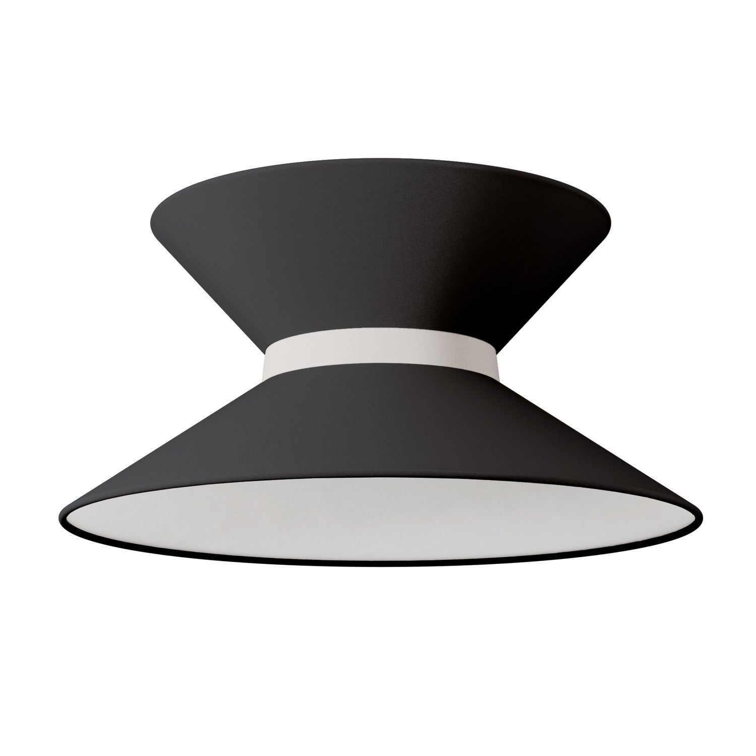 Paralume in tessuto Clessidra Teletta antracite - Made in Italy - Creative Cables