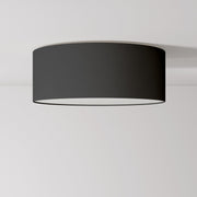 Plafoniera in tessuto Medium Slim - Made in Italy - Teletta Antracite
