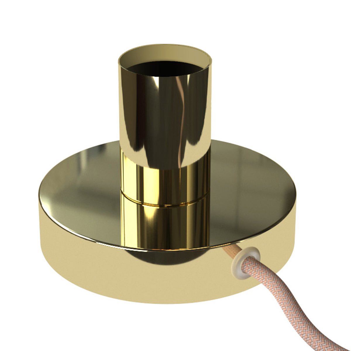 Posaluce - Table lamp in metal - Brass