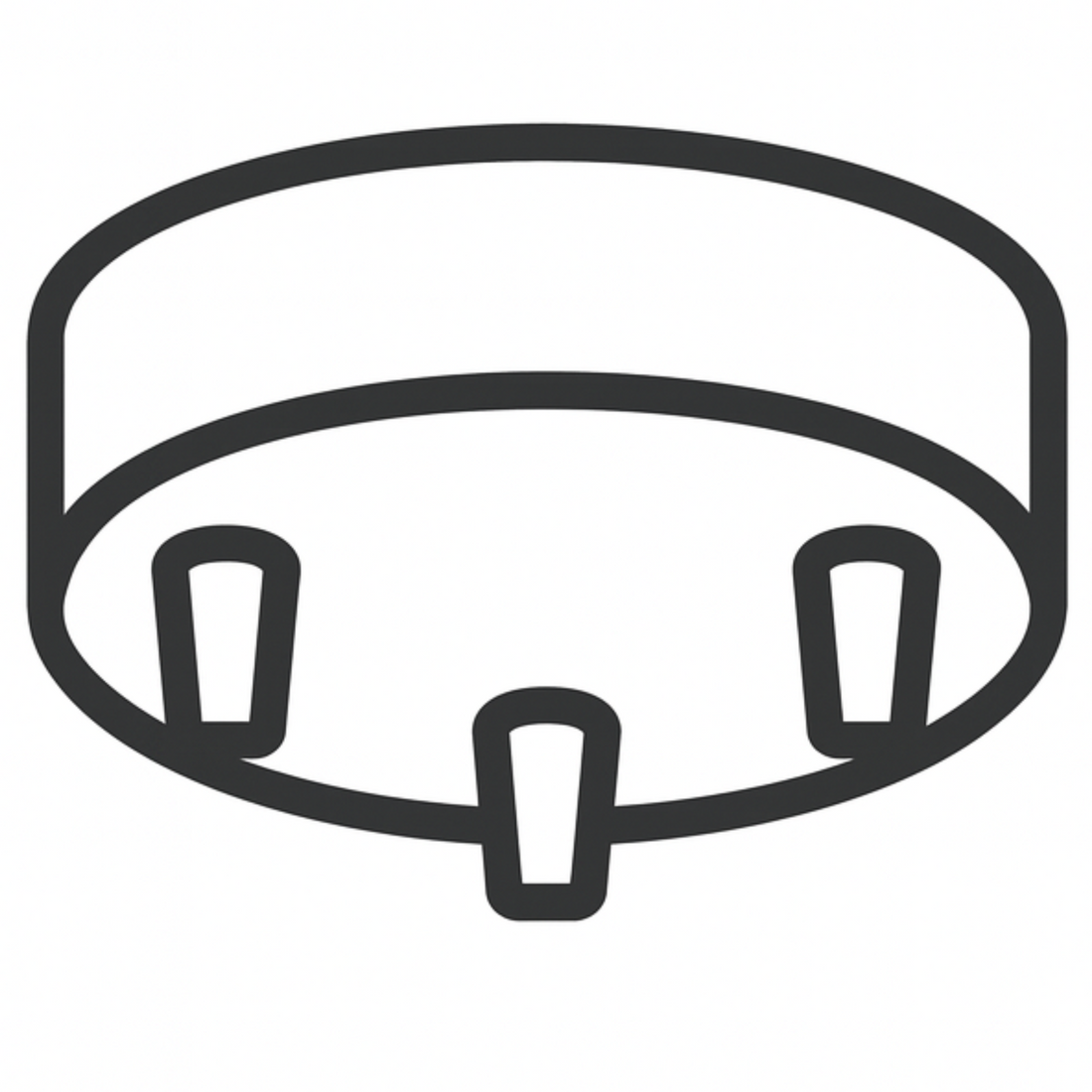 Premakni lestenec s stropne rozete