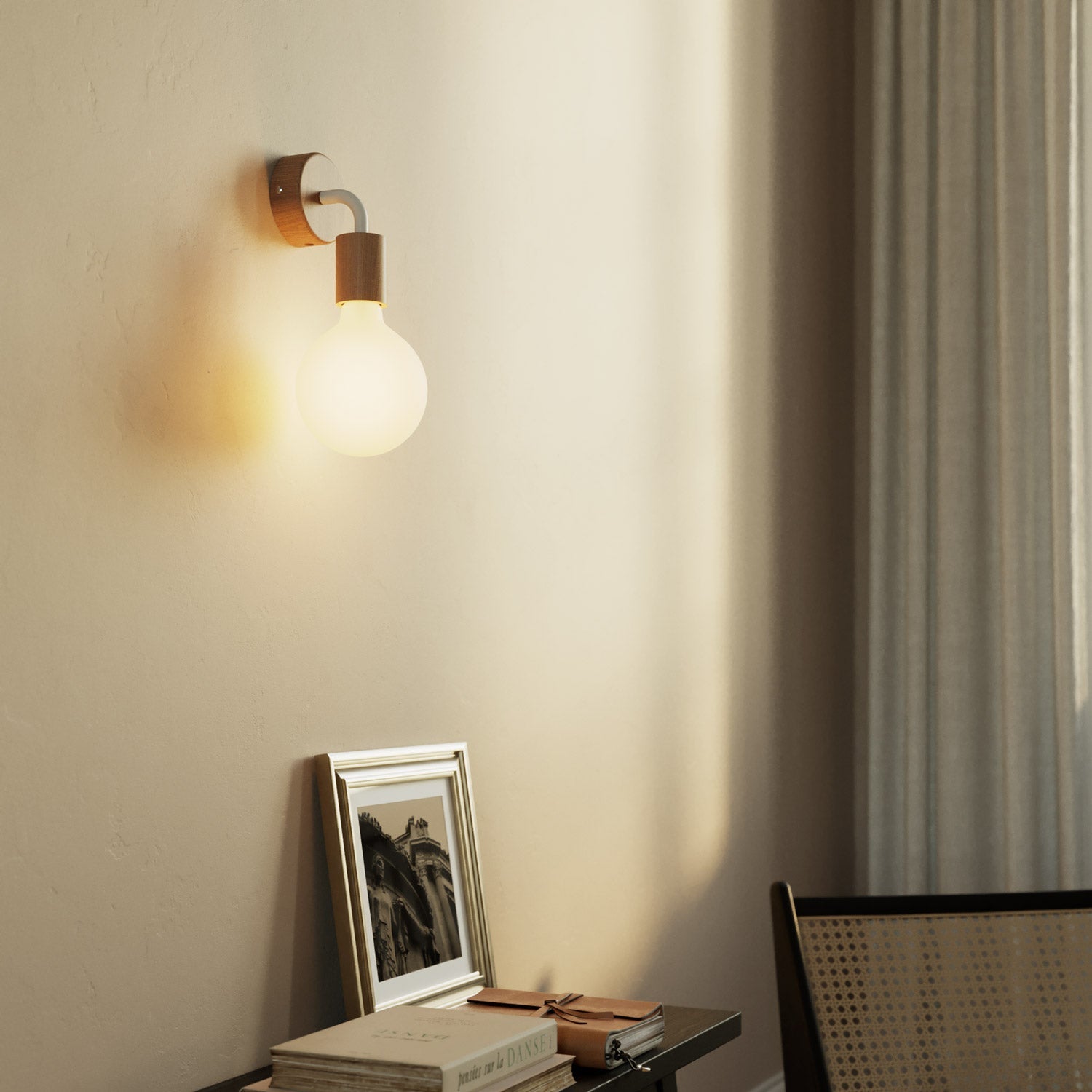 Tubo curvo di estensione 5 cm in metallo - Bianco